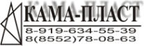 Логотип компании Кама-Пласт фирма по продаже ворот