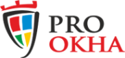 Логотип компании Pro Окна