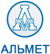 Логотип компании Альмет компания по производству металлических шкафов стеллажей